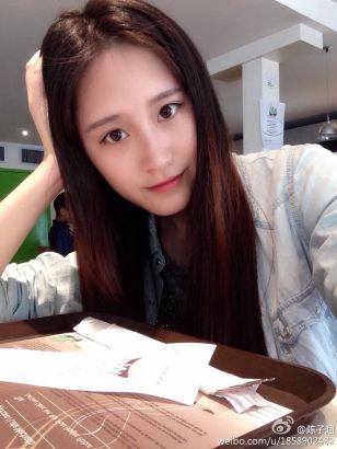 最美学生会主席陈子湄个人资料及相片素颜照图片