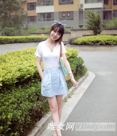 夏天穿什么衣服可以显得更高？